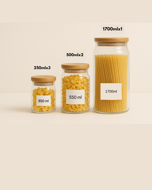 Round Jars Combo Set