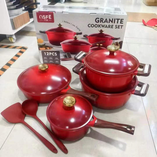 NSFE NON-STICK ALUMINIUM POT