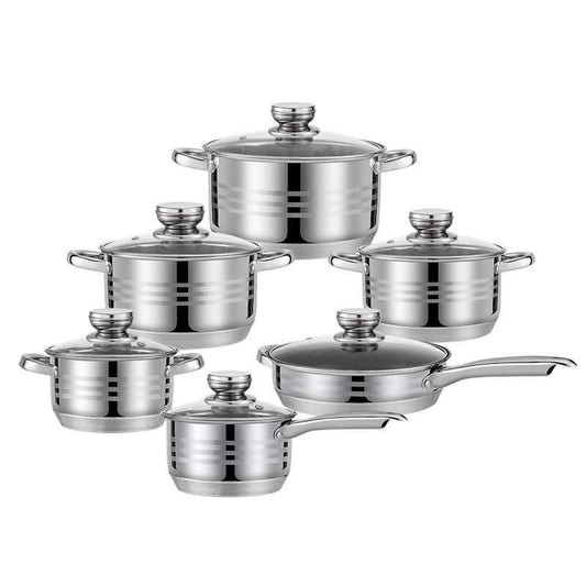 HausRoland 6-in-1 Aluminium Pot set