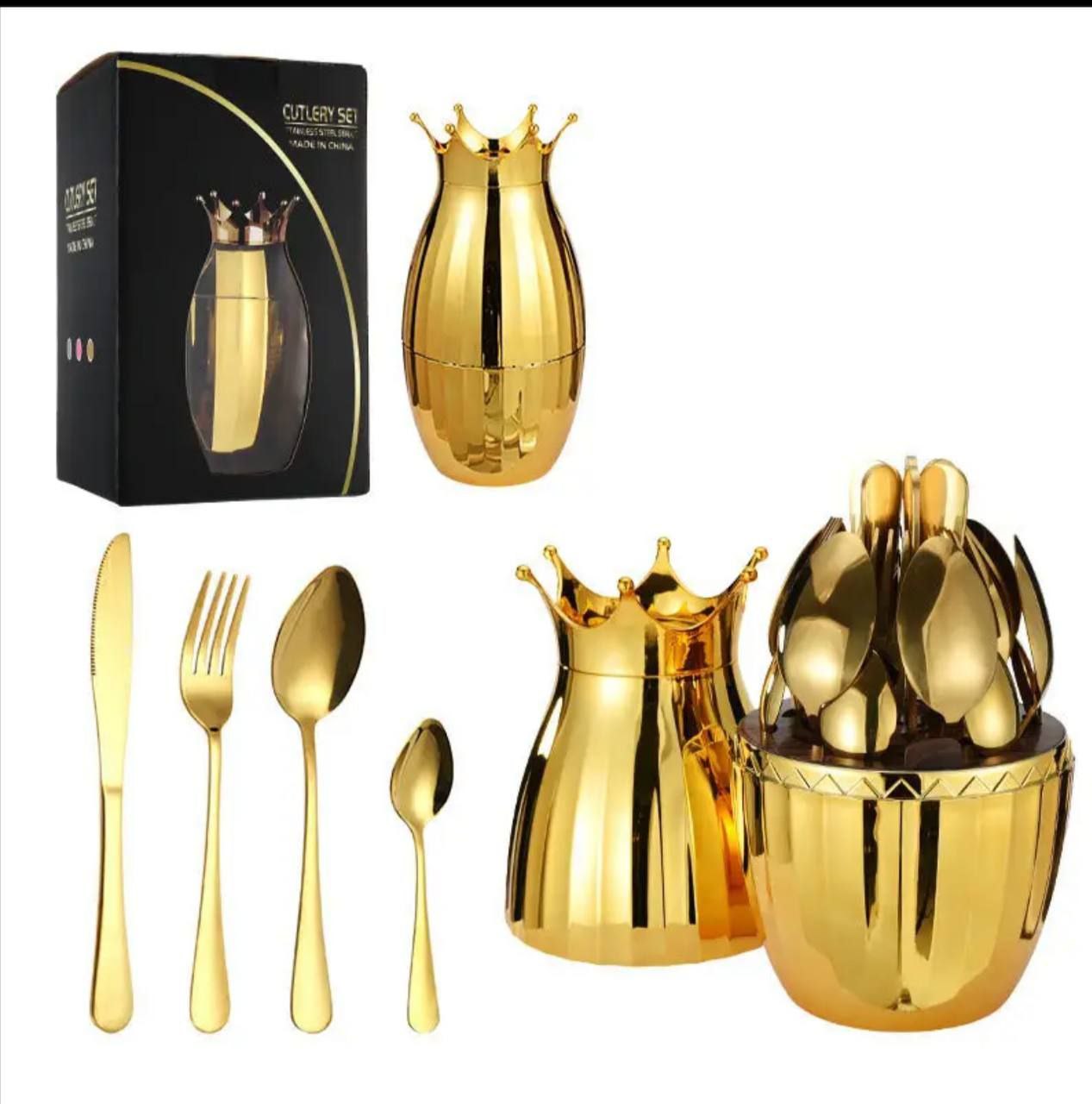 24pcs Set Cutlery